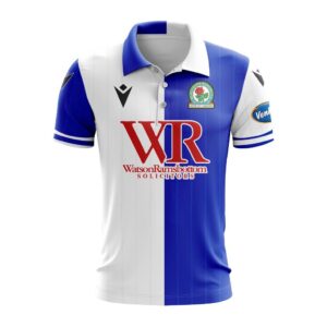 Blackburn Rovers Personalized 25/26 Home Polo Design