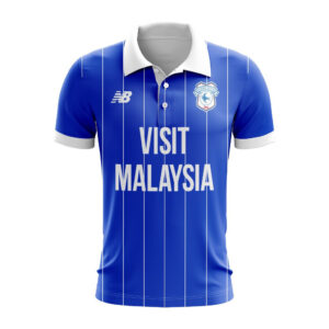 Cardiff City Personalized 25/26 Home Polo Design