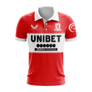 Middlesbrough Personalized 25/26 Home Polo Design