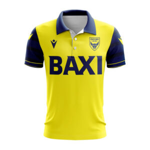 Oxford United Personalized 25/26 Home Polo Design
