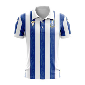 Sheffield Wednesday Personalized 25/26 Away Polo Design
