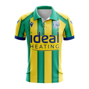 West Bromwich Albion Personalized 25/26 Away Polo Design