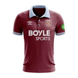 West Ham United Personalized 2026 Home Polo Design