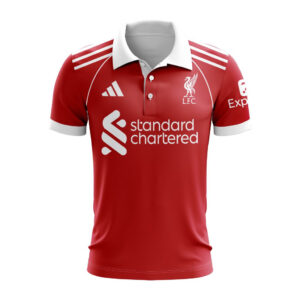 Liverpool Personalized 2026 Home Polo Design