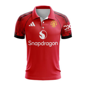 Manchester United Personalized 2026 Home Polo Design