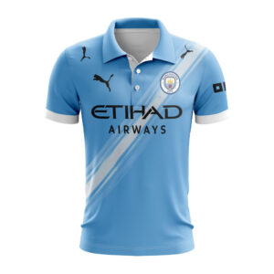 Manchester City Personalized 2026 Home Polo Design