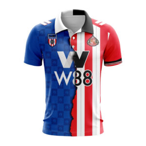 Sunderland AFC Personalized 2026 Home Mix Away Polo Design