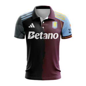 Aston Villa Personalized 2026 Home Mix Away Polo Design
