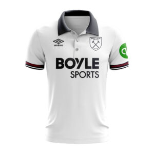 West Ham United Personalized 2026 Away Polo Design