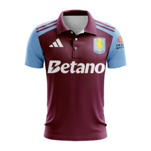 Aston Villa Personalized 2026 Home Polo Design